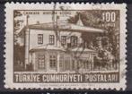 Turkije 1963 Gebouw in Ankara Atatürk museum, Verzenden, Gestempeld, Plaats of Gebouw