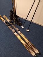 Kneissl white star skies inclusief stokken en skischoenen., 160 tot 180 cm, Gebruikt, Skiën, Ski's