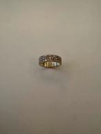 14K Gouden Ring met 69 Diamanten - 1.23 Karaat, Nieuw, Ophalen of Verzenden, 17 tot 18, Met edelsteen