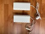 2 vintage 70’s bedlampjes, Huis en Inrichting, Lampen | Wandlampen, Ophalen, Gebruikt, Metaal