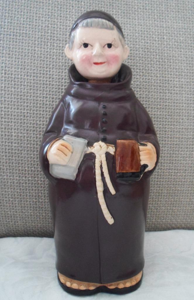 Kruik in de vorm van een Monnik. Mont Saint Michel., Antiek en Kunst, Curiosa en Brocante, Ophalen of Verzenden