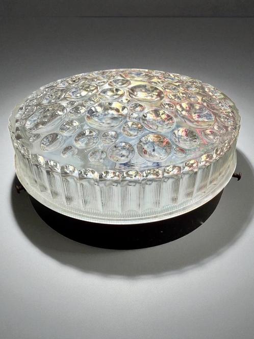 1960s plafondlamp Staff Leuchten, Huis en Inrichting, Lampen | Plafondlampen, Gebruikt, Glas, Metaal, Ophalen of Verzenden