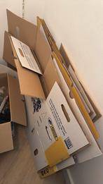 Gratis 6 verhuisdozen - 50L, Doe-het-zelf en Verbouw, Kratten en Dozen, Ophalen, Doos, Opvouwbaar, 50 tot 75 cm