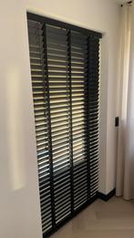 Houten jaloezieën - 210x100 cm, Huis en Inrichting, Ophalen, 100 tot 150 cm, 200 cm of meer, Zwart