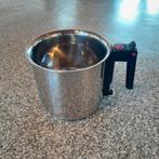 Melkkoker sauskoker sauspan, Ophalen of Verzenden, Rvs, Kookpan of Snelkookpan