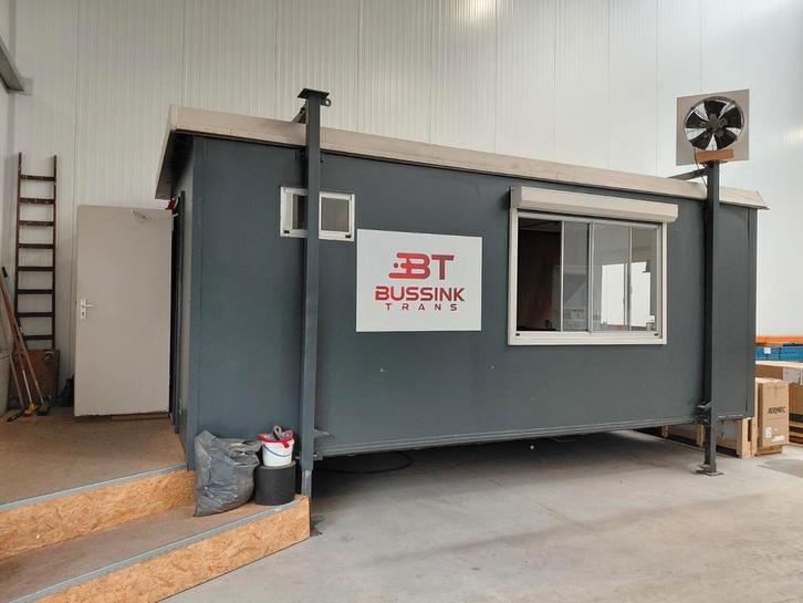 kantoorunit 6X3 incl. toilet & keukenblok, Zakelijke goederen, Machines en Bouw | Keten en Containers, Ophalen of Verzenden