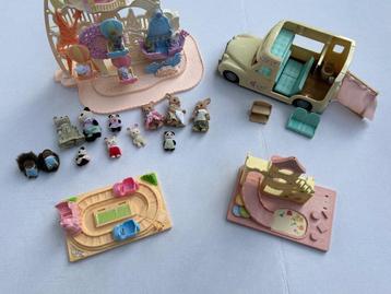 Leuke verzameling Sylvanian Families speelgoed  beschikbaar voor biedingen