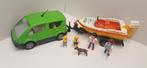 Playmobiel auto met speedboot, Kinderen en Baby's, Speelgoed | Playmobil, Ophalen of Verzenden, Zo goed als nieuw