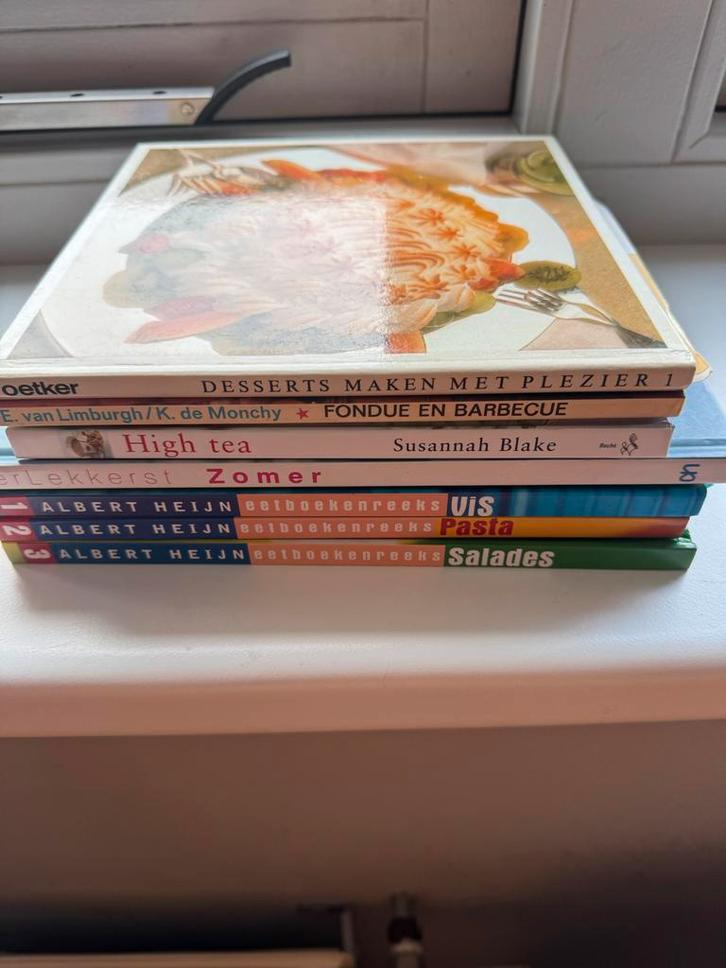 7 Diverse Kookboeken - Recepten voor Iedereen!, Boeken, Kookboeken, Gelezen, Voorgerechten en Soepen, Overige gebieden, Ophalen of Verzenden