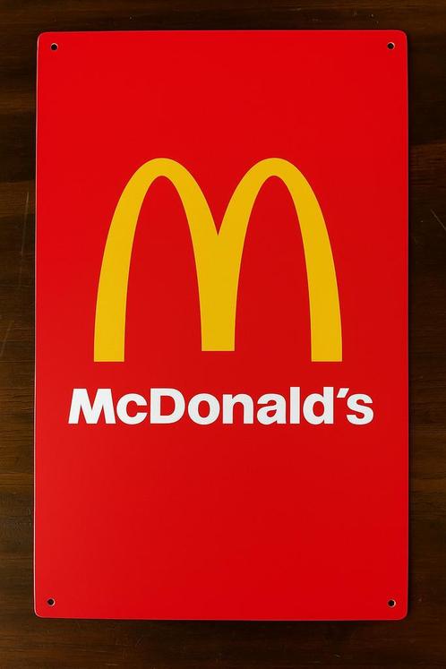 Wandbord McDonald’s, Verzamelen, Merken en Reclamevoorwerpen, Nieuw, Reclamebord, Ophalen of Verzenden
