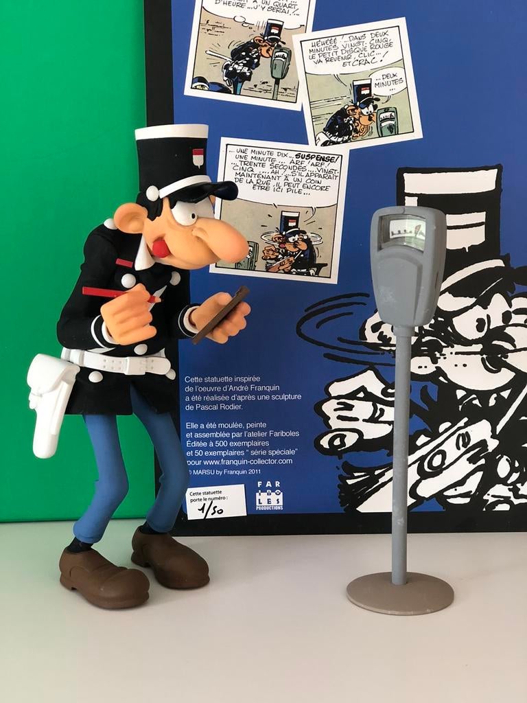 Longtrain speciale versie fariboles nummer 1/50, Verzamelen, Stripfiguren, Zo goed als nieuw, Beeldje of Figuurtje, Asterix en Obelix