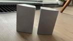 2x mini vintage geluidbox-jes grijs, Overige merken, Overige typen, Ophalen of Verzenden, Zo goed als nieuw
