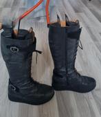 Grijze lederen semi-orthopedische laarzen 36, Kleding | Dames, Schoenen, Hoge laarzen, Ophalen of Verzenden, Zo goed als nieuw