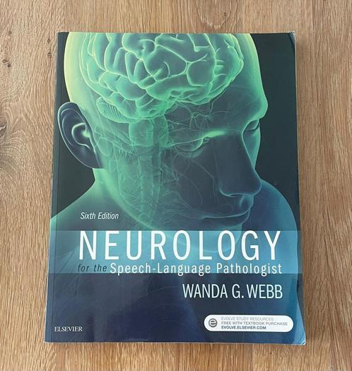 Neurology speech language pathologist Wanda G. Webb, Boeken, Studieboeken en Cursussen, Gelezen, HBO, Beta, Ophalen of Verzenden