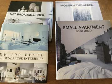 4 interieur boeken beschikbaar voor biedingen