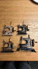 Antieke kinder naaimachine 4 stuks, Ophalen