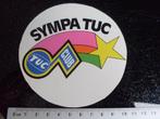 sticker sympa tuc club tuc logo, Verzenden, Zo goed als nieuw, Merk
