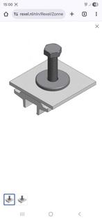 Van der valk montageklem optimizer micro-omvormer 120stuks, Ophalen of Verzenden, Nieuw, Minder dan 1 meter, Parasolvoet