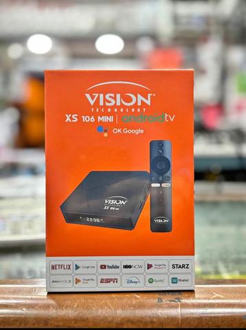 Vision XS 106 Mini Android TV Box met wereldwijde zenders! beschikbaar voor biedingen