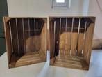 8 Houten kratten, houten kisten, decoratie krat, Ophalen, Minder dan 50 cm, 50 tot 100 cm, Zo goed als nieuw