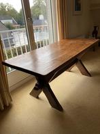 Eetkamertafel eiken 180x90, Huis en Inrichting, Ophalen, Gebruikt, Stoer, Eikenhout
