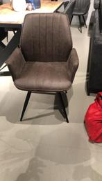 4xonderstel kuipstoel, Huis en Inrichting, Stoelen, Gebruikt, Zwart, Ophalen of Verzenden, Vier