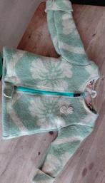 Wollen jas gemaakt van wollen deken., Ophalen, Meisje