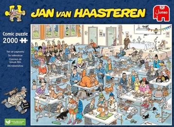 Jan van Haasteren puzzel puzzle De kattenshow 2000 stukjes beschikbaar voor biedingen