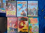 6 VHS Originele Videobanden, Gebruikt, Tekenfilm, Alle leeftijden, Ophalen of Verzenden