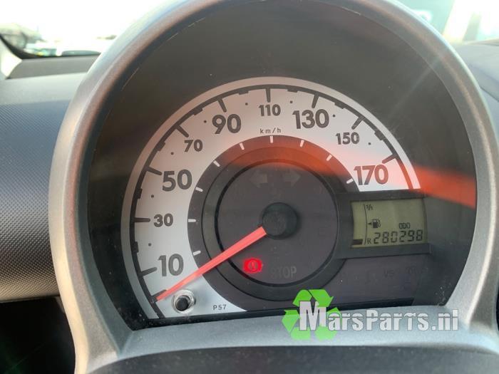 Kilometerteller KM van een Toyota Aygo, Auto-onderdelen, Dashboard en Schakelaars, Toyota, Gebruikt, 3 maanden garantie, Ophalen of Verzenden