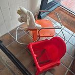 Vintage rocking chair + 1 chair, Ophalen, Zo goed als nieuw