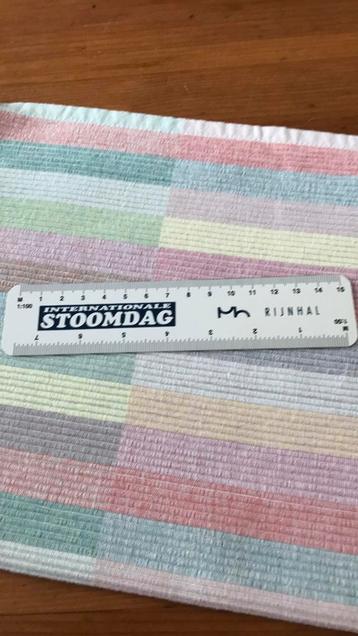 Rijnhal internationale stoomdag liniaal  beschikbaar voor biedingen