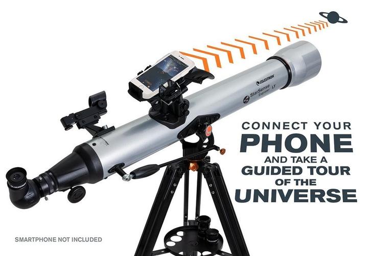 Celestron LT80AZ Starsense Explorer met extra's als nieuw, Audio, Tv en Foto, Optische apparatuur | Telescopen, Zo goed als nieuw