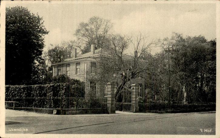 IJzendijke - 't Hof, Verzamelen, Ansichtkaarten | Nederland, Ongelopen, Zeeland, Voor 1920, Ophalen of Verzenden