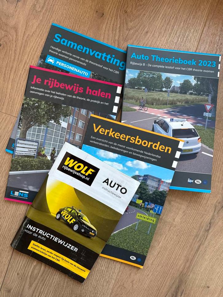 Rijbewijs Theorieboeken Compleet, Boeken, Studieboeken en Cursussen, Zo goed als nieuw, Niet van toepassing, Ophalen of Verzenden
