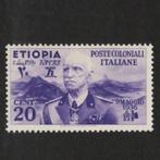 1936 20 cts ETHIOPIA-Italiaanse-kolonie, Postzegels en Munten, Ophalen of Verzenden, Overige landen, Postfris