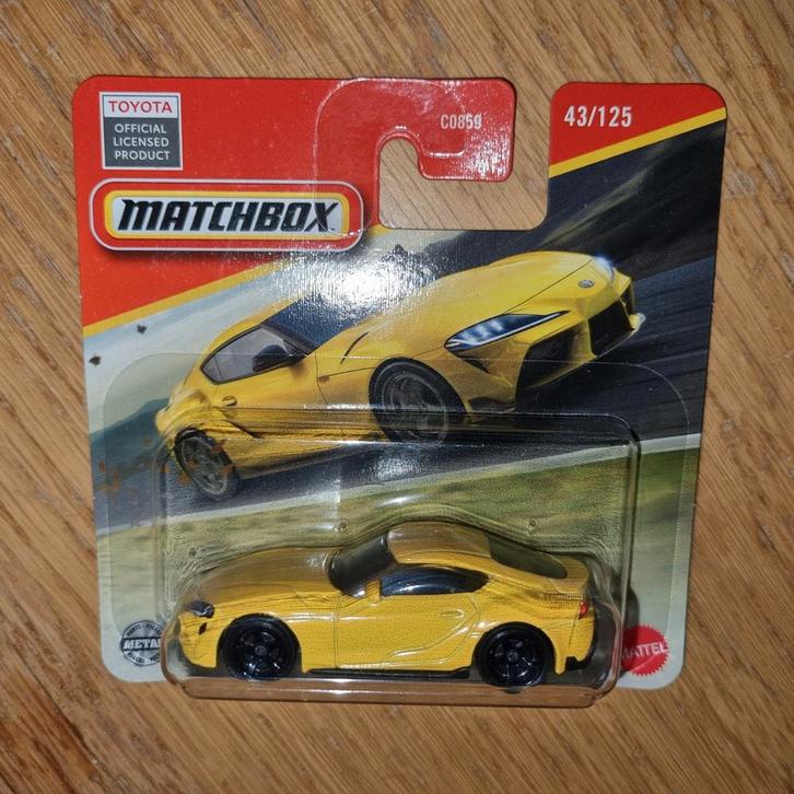 605 - Matchbox Toyota GR Supra in verpakking., Hobby en Vrije tijd, Modelauto's | Overige schalen, Nieuw, Auto, Ophalen of Verzenden