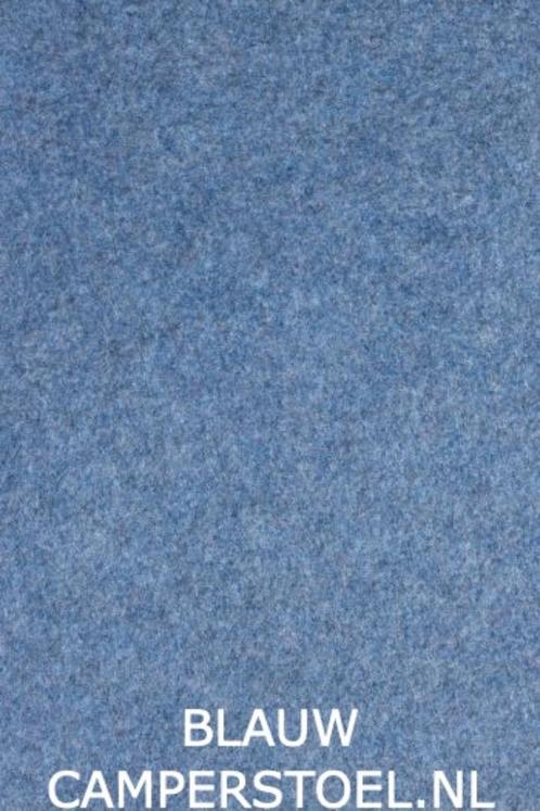 Naaldvilt super stretch Blauw, Caravans en Kamperen, Camper-accessoires, Nieuw, Ophalen of Verzenden