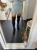 Over-knee platform laarzen, Kleding | Dames, Hoge laarzen, Verzenden, Zwart, Zo goed als nieuw