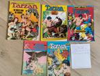 6 stripboeken van Tarzan 1975-1984, Edgar Rice Burroughs, Ophalen of Verzenden, Meerdere stripboeken