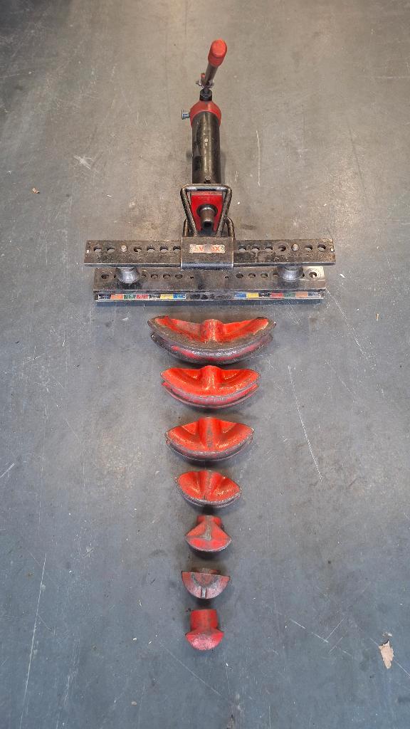 Grote Virax (Rothenberger Ridgid) Pijpenbuiger buigmachine, Auto diversen, Autogereedschap, Zo goed als nieuw, Ophalen