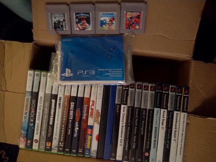 Oude games Gameboy PS2 Xbox 360, Spelcomputers en Games, Games | Overige, Gebruikt, Overige genres, 1 speler, Vanaf 3 jaar, Ophalen of Verzenden