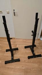 Halterstangsteunen / Squat Racks, Ophalen, Gebruikt, Krachtstation, Rug