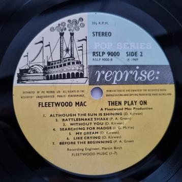 Fleetwood Mac - Then Play On LP (UK 1969) beschikbaar voor biedingen