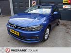 Volkswagen Polo 1.0 TSI Beats nette Auto Dealer onderhouden!, Voorwielaandrijving, Gebruikt, Blauw, Bedrijf