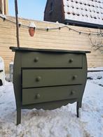 Groen buikkastje, Ophalen, 50 tot 100 cm, Zo goed als nieuw, 3 of 4 laden