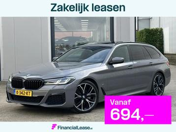BMW 5-serie Touring 520i High Executive M Sport | Pano-Dak/2 beschikbaar voor biedingen
