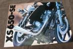Yamaha XS650 SE verkoop folder brochure XS 650, Motoren, Handleidingen en Instructieboekjes, Ophalen of Verzenden, Yamaha