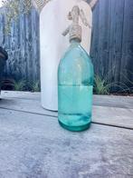 prachtige AZUUR BLAUWE brocante spuitfles, Antiek en Kunst, Ophalen of Verzenden
