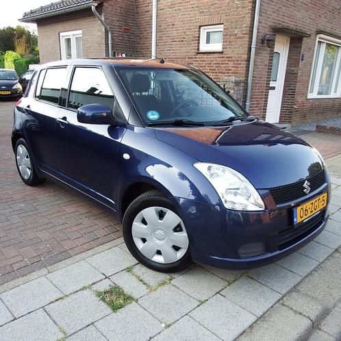Suzuki 2005 Blauw Airco 5drs Nwe versnellingsbak en beurt!, Auto's, Suzuki, Bedrijf, Swift, ABS, Airbags, Airconditioning, Centrale vergrendeling